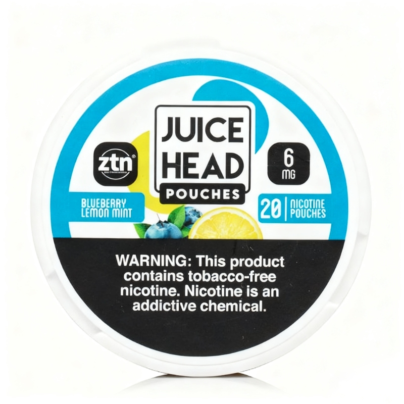 Juice Head Nicotine Bag - Blueberry Lemon Mint 
