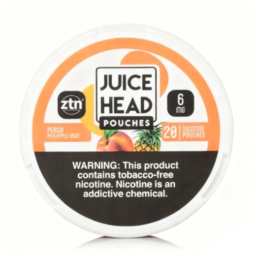 Juice Head Nicotine Bag - Peach Pineapple Peppermint