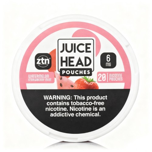 Juice Head Nicotine Bag - Watermelon Strawberry Mint